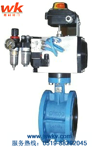 氣動(dòng)蝶閥 D641X-10、D641X-16軟密封氣動(dòng)法蘭蝶閥 江蘇唯科氣動(dòng)蝶閥