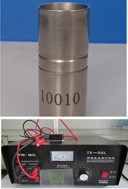 金屬電化打標機 機器零件表面打印標記標識的金屬打標機 平面弧面印字