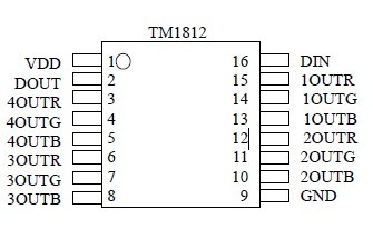 TM1812ʮͨLED (q)(dng)ƌ(zhun)·