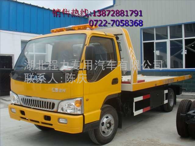 江淮威鈴一拖二清障車價(jià)格_JAC平板清障車配件_江淮國4排放清障車