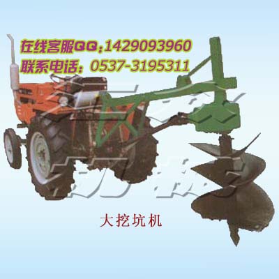 大馬力挖坑機(jī)，5.5馬力挖坑機(jī)，多用植樹挖坑機(jī)。林
