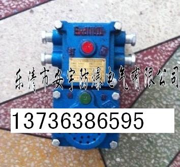 礦用隔爆兼本質安全型聲光組合信號器KXH127→聲光電鈴組合器