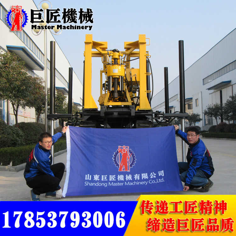 廠家直銷XYD-130橡膠履帶水井鉆機 你的不二之選