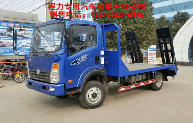 成都 東風(fēng)國(guó)五后八輪平板車多少錢一輛