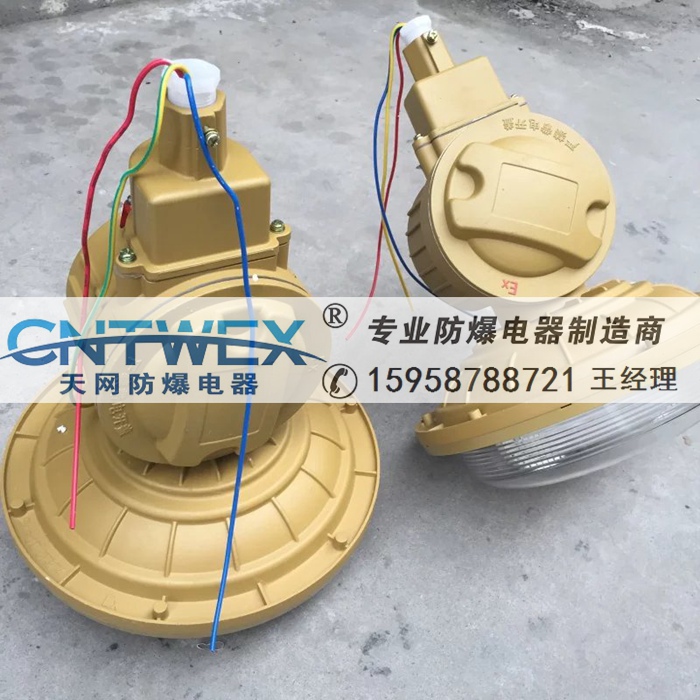 SBD1101-YQL40，50C1吸壁式管道式防爆無極燈，免維護