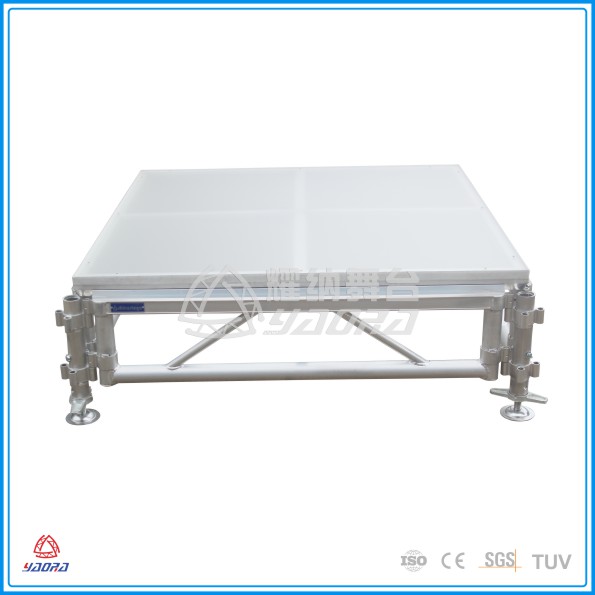 廣州廠家直銷(xiāo)鋁合金移動(dòng)演出用舞臺(tái)