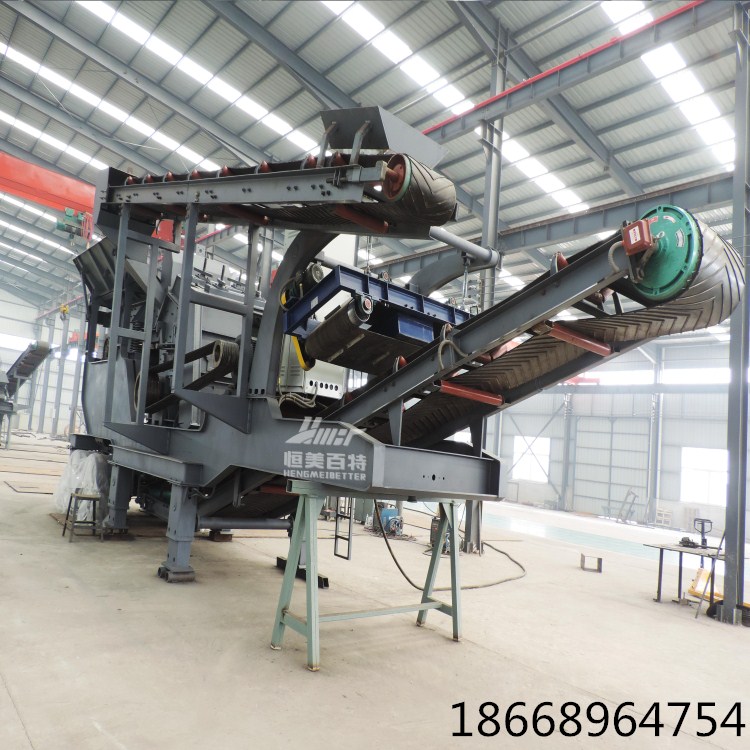 優(yōu)質(zhì)輪胎式鄂式移動破碎站 移動式建筑垃圾破碎機(jī)可分期