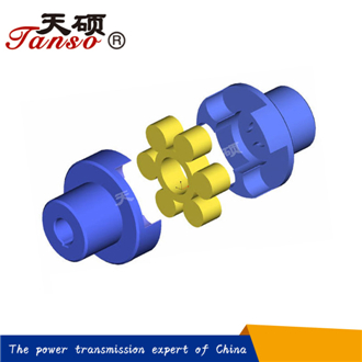 定制加工高品質(zhì)不銹鋼彈性聯(lián)軸器、扭矩式梅花聯(lián)軸器
