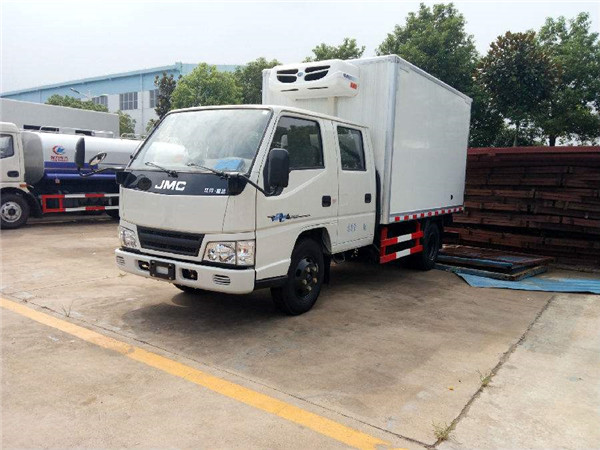 江鈴順達(dá)雙排冷藏車(chē) 10方冷鏈車(chē)價(jià)格