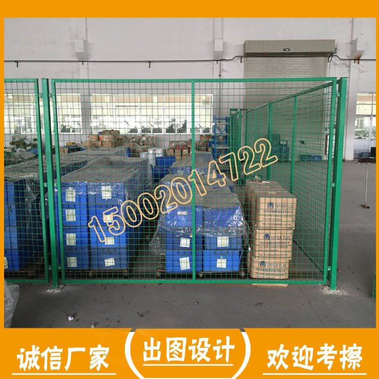珠海廠房內(nèi)部圍欄網(wǎng) 機械設備隔離網(wǎng) 深圳倉庫護欄網(wǎng)定制