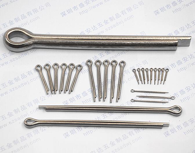 供應GB/T91,DIN94開口銷，發(fā)夾銷,φ1.2~φ10規(guī)格齊全