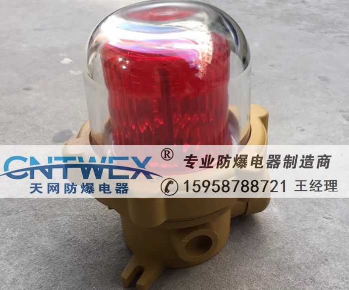 防爆聲光報警器220V36V24V紅綠黃燈BBJ消防警示燈高分貝報警器