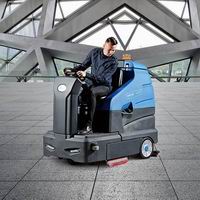 大型商場停車場用駕駛式洗地機(jī)容恩R180