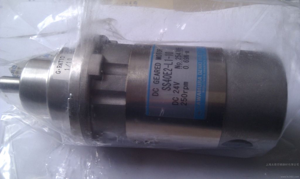 SAWAMURA直流電機SS60E80-HG6-5-DC100V 人唯虛，始能知