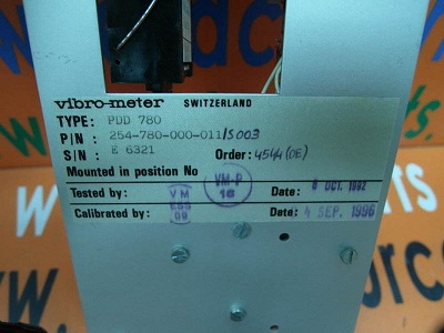 VIBRO-METERaEA 402 PNR 913-402-000-013 E040