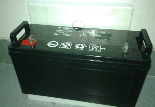 廣東省 深圳市 冠軍蓄電池12V100AH廠家直銷