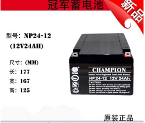 甘肅市 冠軍蓄電池12V38AH廠家直銷