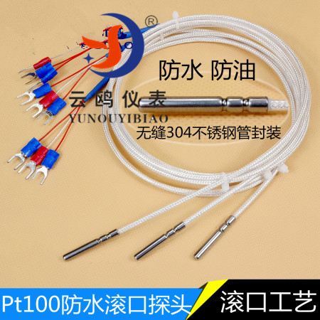 卡鎖連接式熱電阻溫度傳感器，帶電纜環(huán)境工程測(cè)溫用