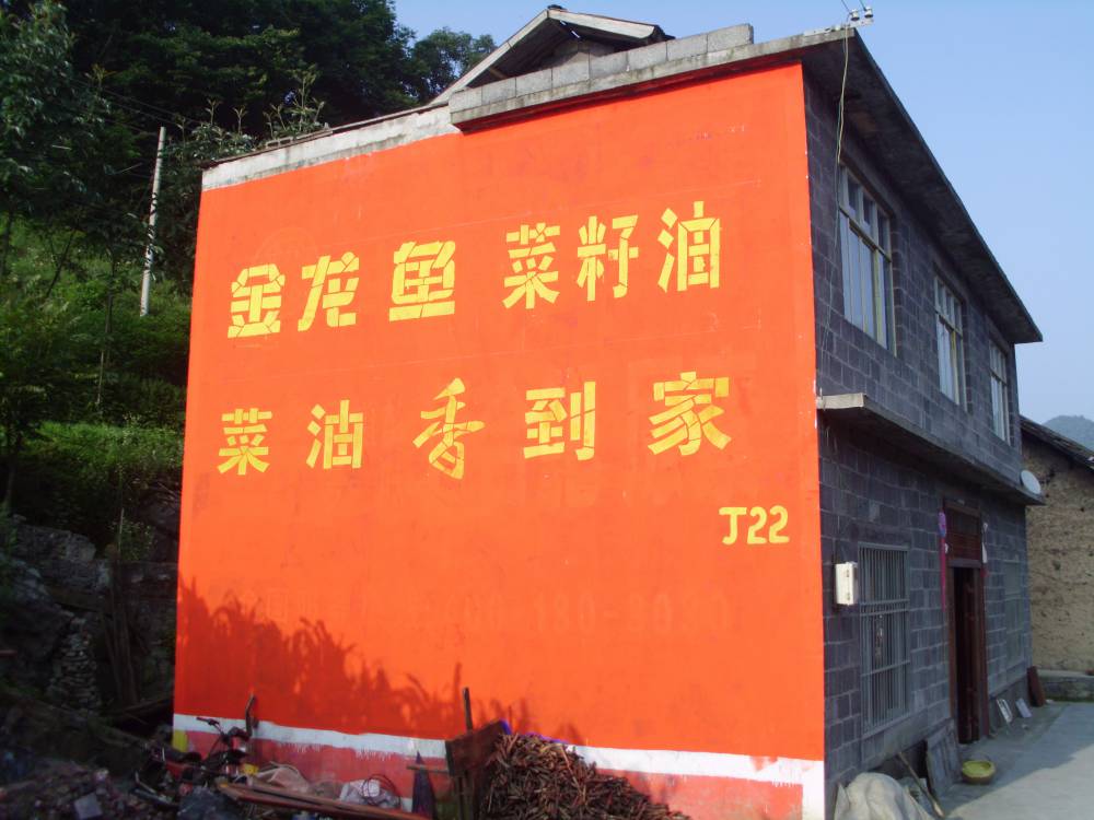 戶外推廣農(nóng)村彩繪就選廣東欣美墻體廣告