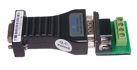 UT-203 袖珍型RS-232到RS-422/485通用接口轉換器