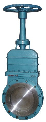 DMZ73H-16_刀型閥_手動暗桿式刀形閘閥
