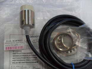 歐姆龍E2E-X18ME1 18mm，非電感式，三線，常開200mA NPN