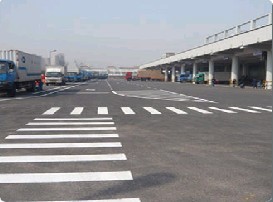深圳2011道路劃線報價，東莞劃線施工隊，車位劃線，減速線