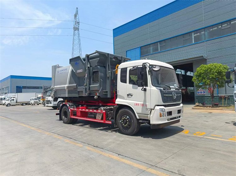 東風(fēng)天錦勾臂式垃圾車(chē) 全國(guó)送車(chē)上門(mén) 支持按揭