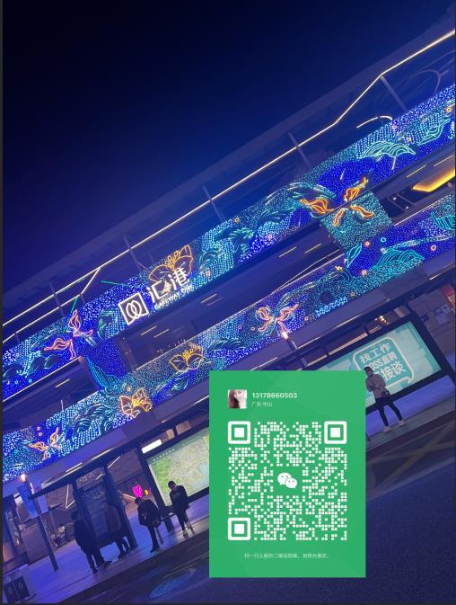 廣東燈飾畫(huà)廠家聯(lián)系電話 戶(hù)外墻體燈飾畫(huà)工廠 商業(yè)廣場(chǎng)墻面亮化美陳 銘星工廠