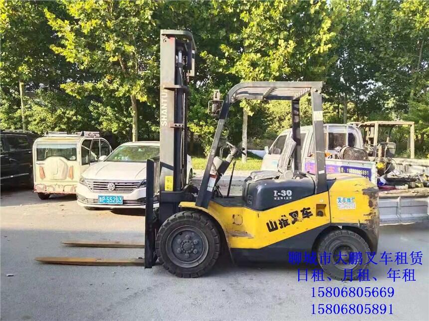 聊城市租賃叉車多少錢