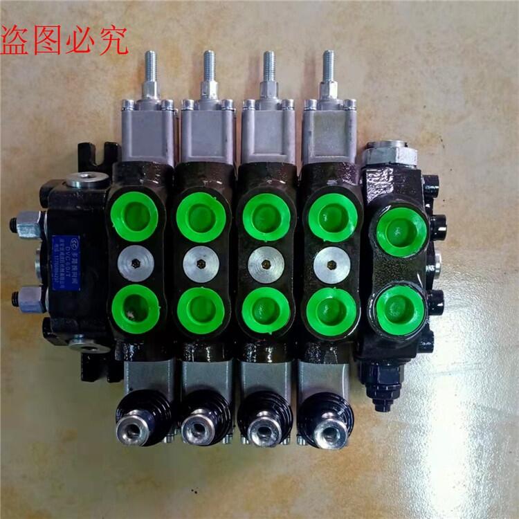1-3噸隨車吊油缸控制器手動換向閥多路閥DVC60強(qiáng)田液壓同款配件
