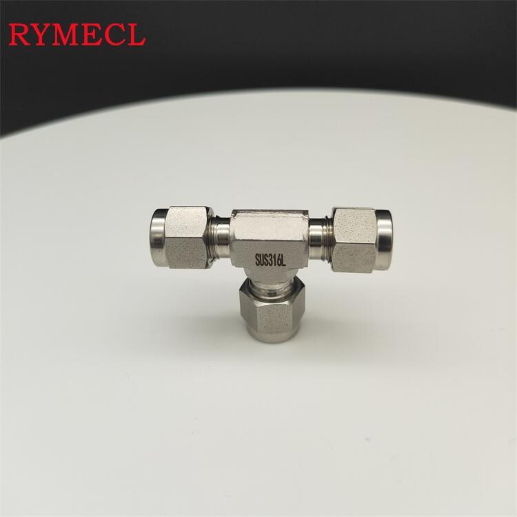 特材訂制耐腐蝕自動(dòng)化設(shè)備卡套直角接頭公制4mm