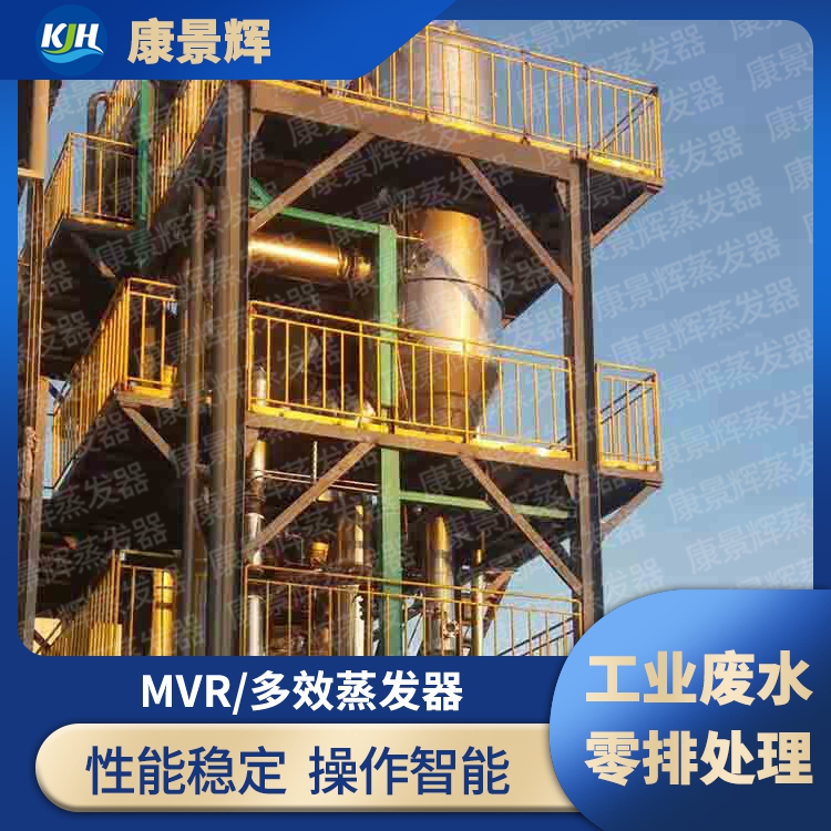 MVR多效蒸發(fā)器 化工廢水處理設(shè)備 康景輝 不銹鋼蒸發(fā)器 耐高溫