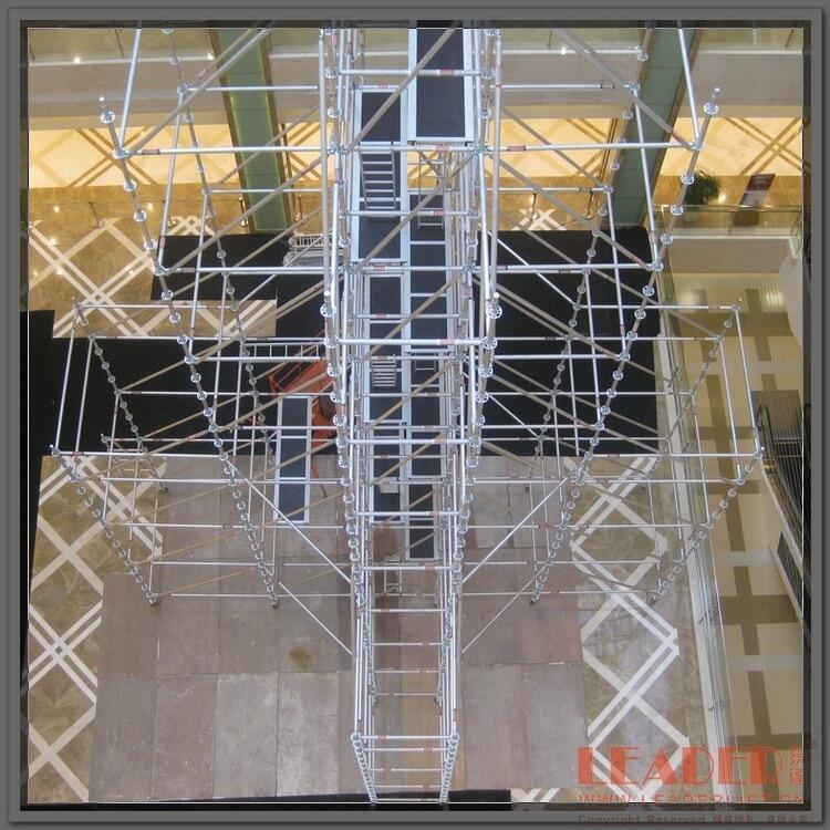 北京38m作業(yè)鋁合金塔架 盤扣移動快裝型 部件輕便 廠家直銷可定制