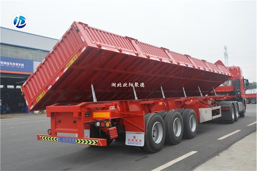 13米輕型側(cè)翻自卸_側(cè)翻自卸半掛車_半掛車生產(chǎn)廠家