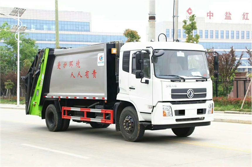 東風天錦14方壓縮垃圾車廠家多少錢輛