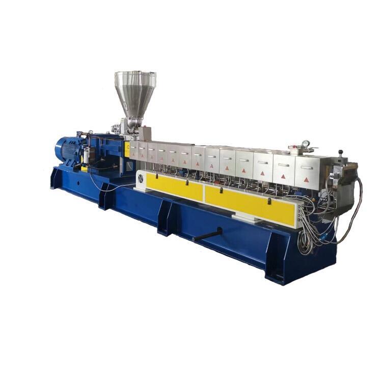 本色阻燃防火PC加ABS雙螺桿造粒機(jī) 本色阻燃防火PC加ABS雙螺桿造粒機(jī)