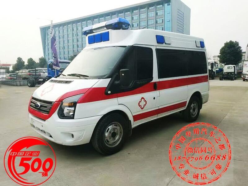自貢國六江鈴福特V348救護(hù)車價(jià)格哪里買現(xiàn)車