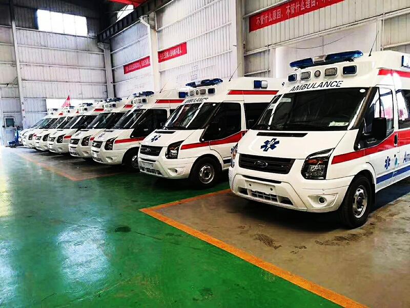 巴中國六江鈴福特V348救護車價格