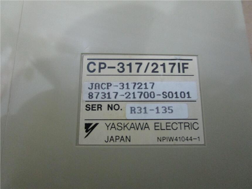 Yaskawa JZRCR-NPP01B-1 現(xiàn)貨