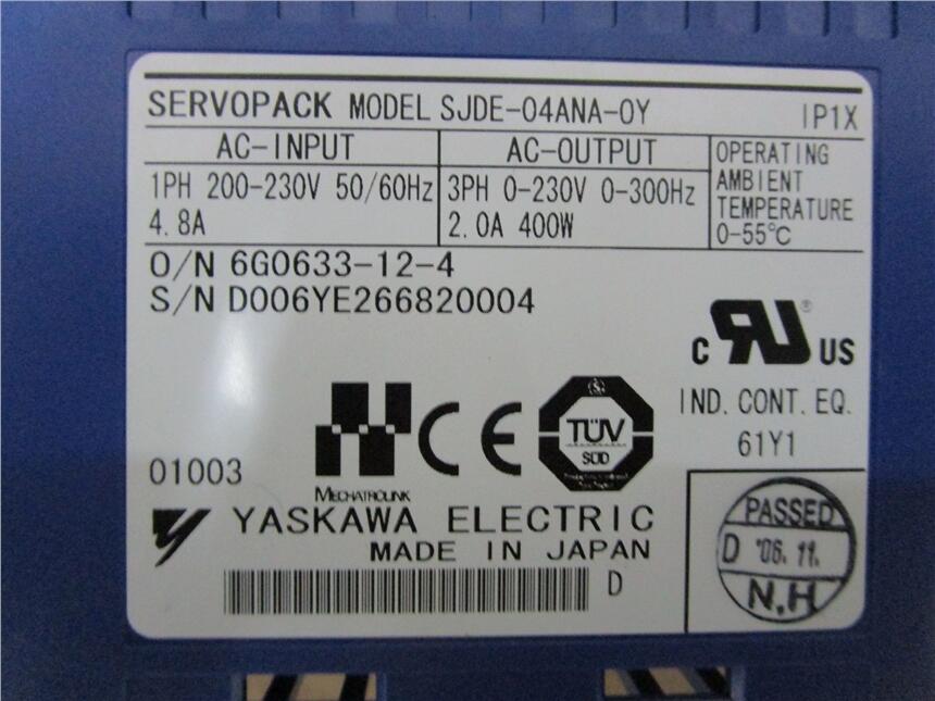 Yaskawa CACR-SR03AC1E