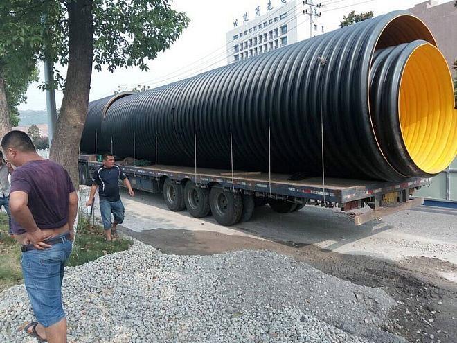 優(yōu)質(zhì)pe鋼帶波紋管|DN800鋼帶增強(qiáng)波紋管現(xiàn)貨直銷