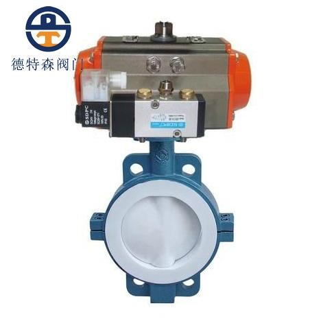 福建德特森氣動(dòng)襯氟蝶閥D671F46-10C