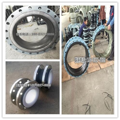 供應DN500電廠用耐磨橡膠軟接頭帶導流筒橡膠軟接頭