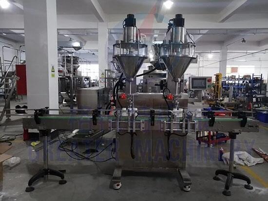 全自動胡椒粉瓶裝灌裝機(jī) 爽身粉灌裝機(jī)