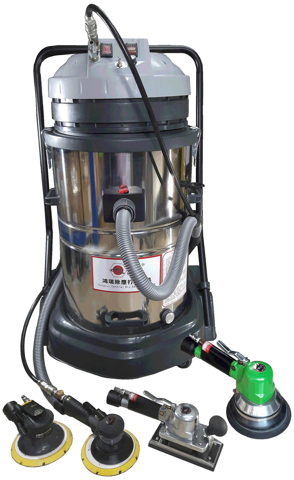 氣動打磨機打磨除塵機