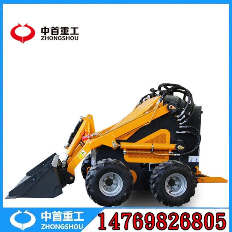 能原地轉(zhuǎn)圈的小鏟車柴油發(fā)動(dòng)機(jī) 汽油裝載機(jī)安裝破碎錘