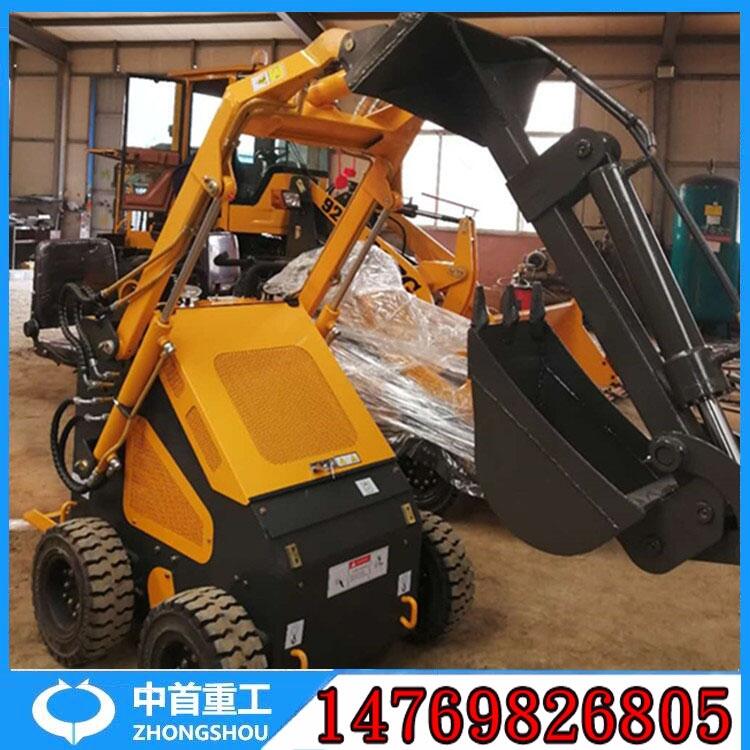 輪式滑移鏟車(chē)視頻 小型鏟車(chē)廠家