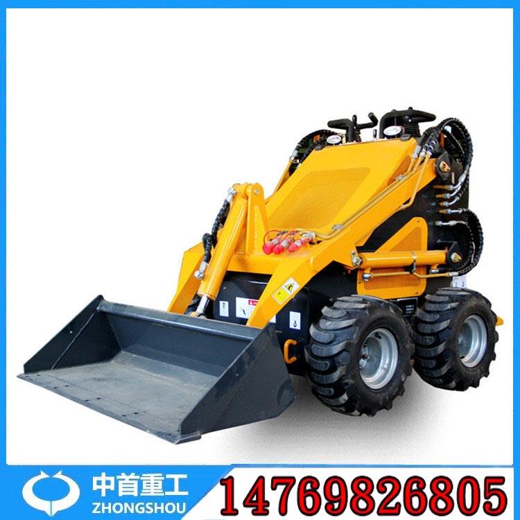 四驅(qū)滑移鏟車柴油發(fā)動(dòng)機(jī) 四驅(qū)滑移鏟車安裝破碎錘