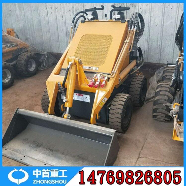 原地旋轉小鏟車可進電梯 站著操作鏟車寬0.9米